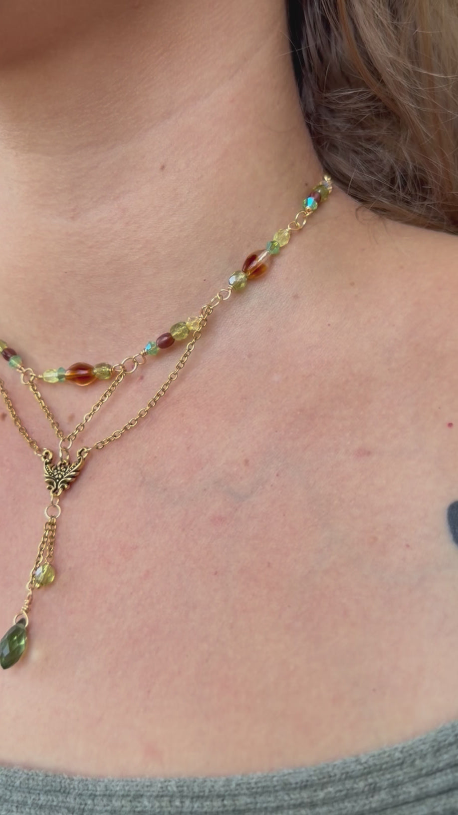 Feeling Green Necklace