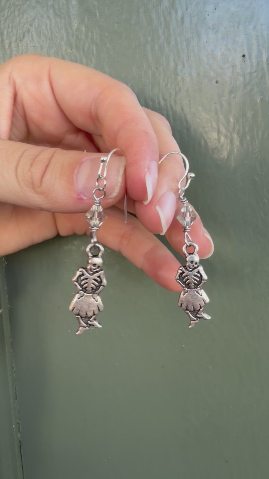 Silly Skeleton Earrings