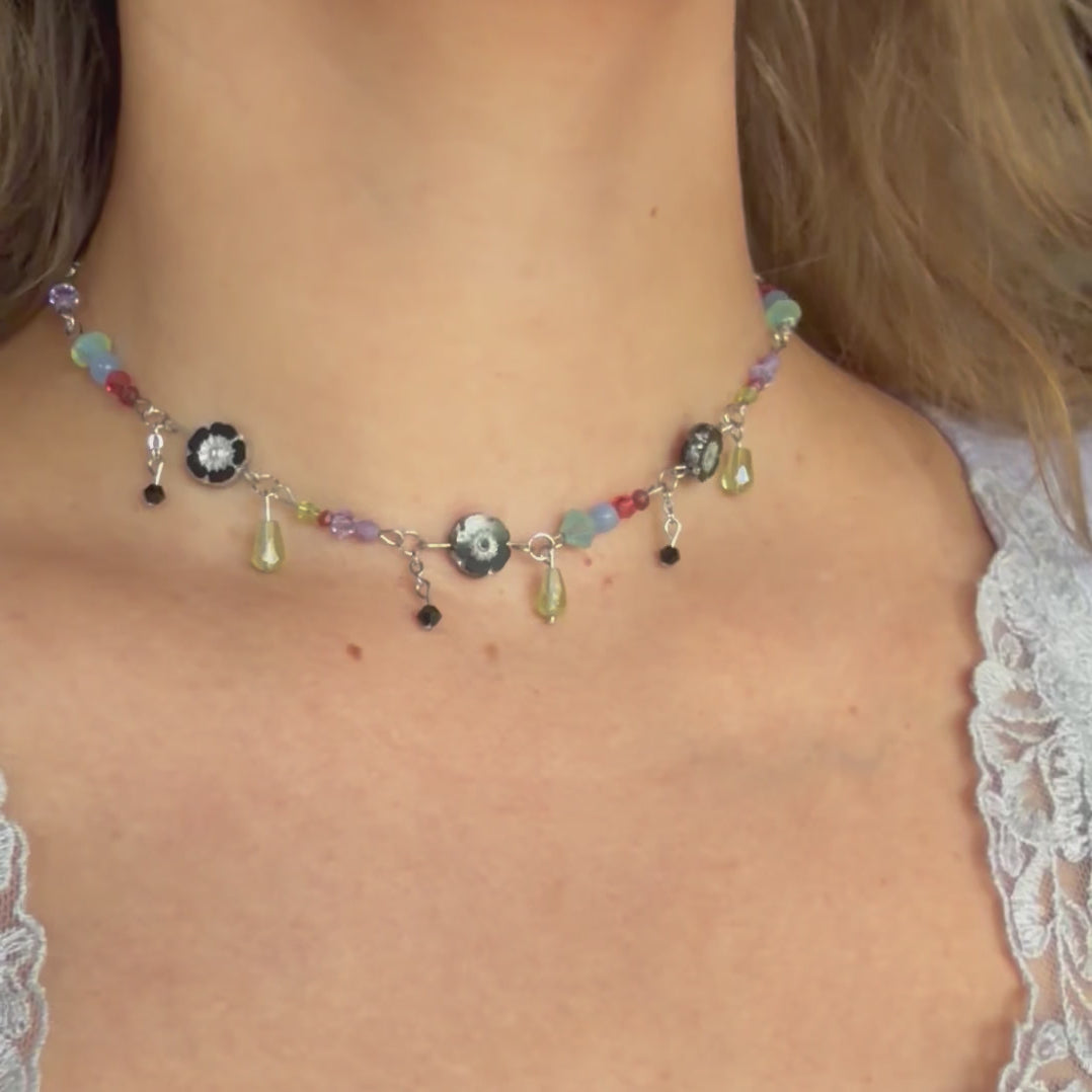 Twilight Garden Choker Necklace