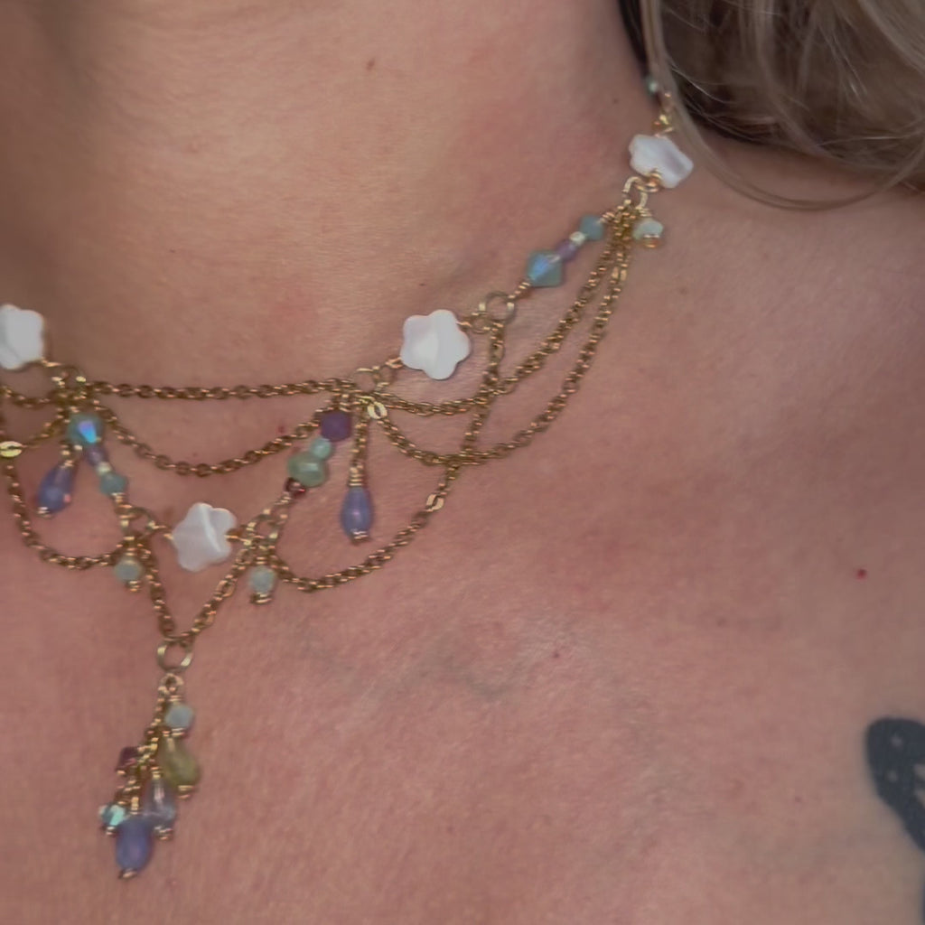 Flower Fairy Night Necklace