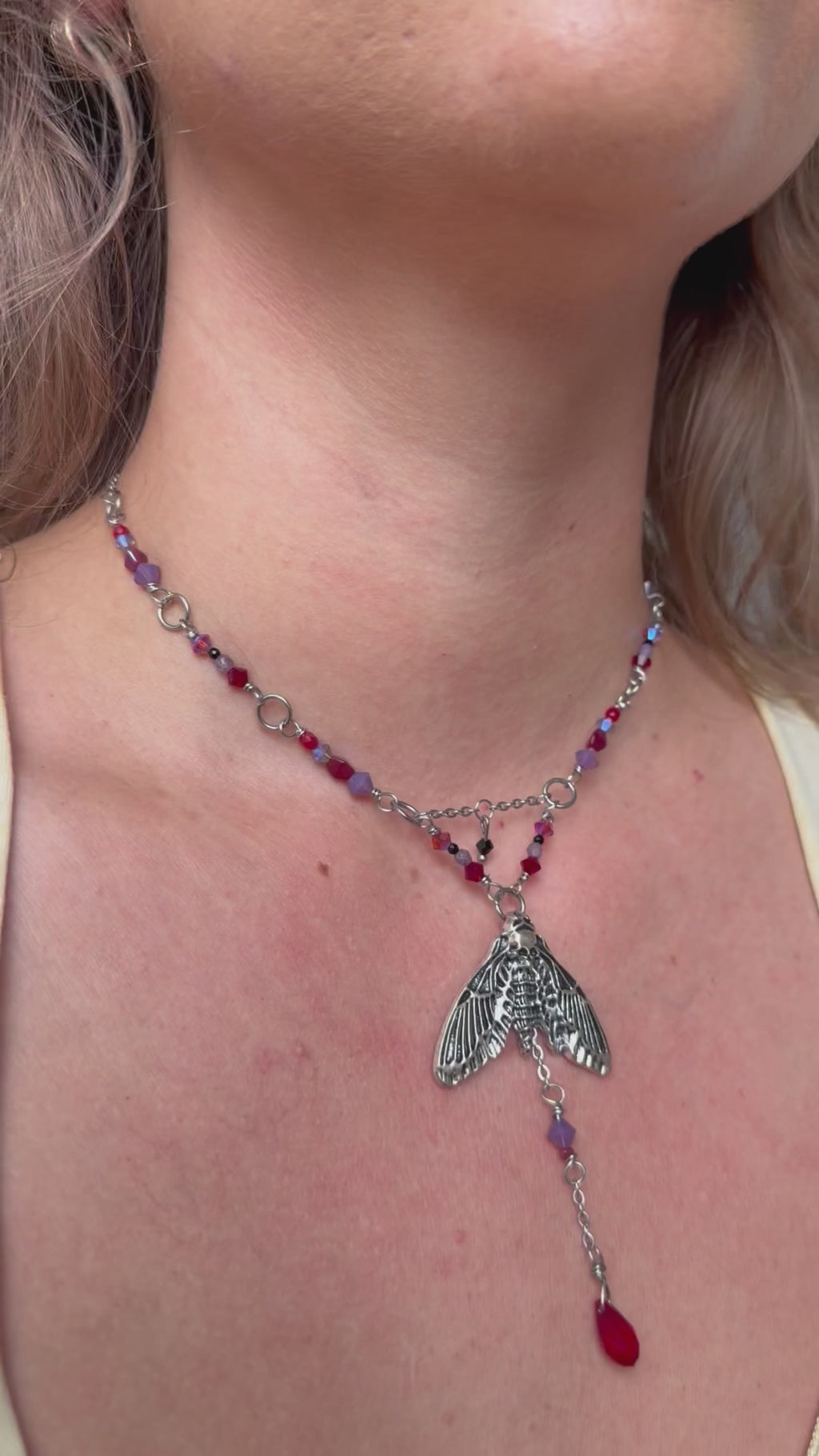 Forbidden Moth Necklace