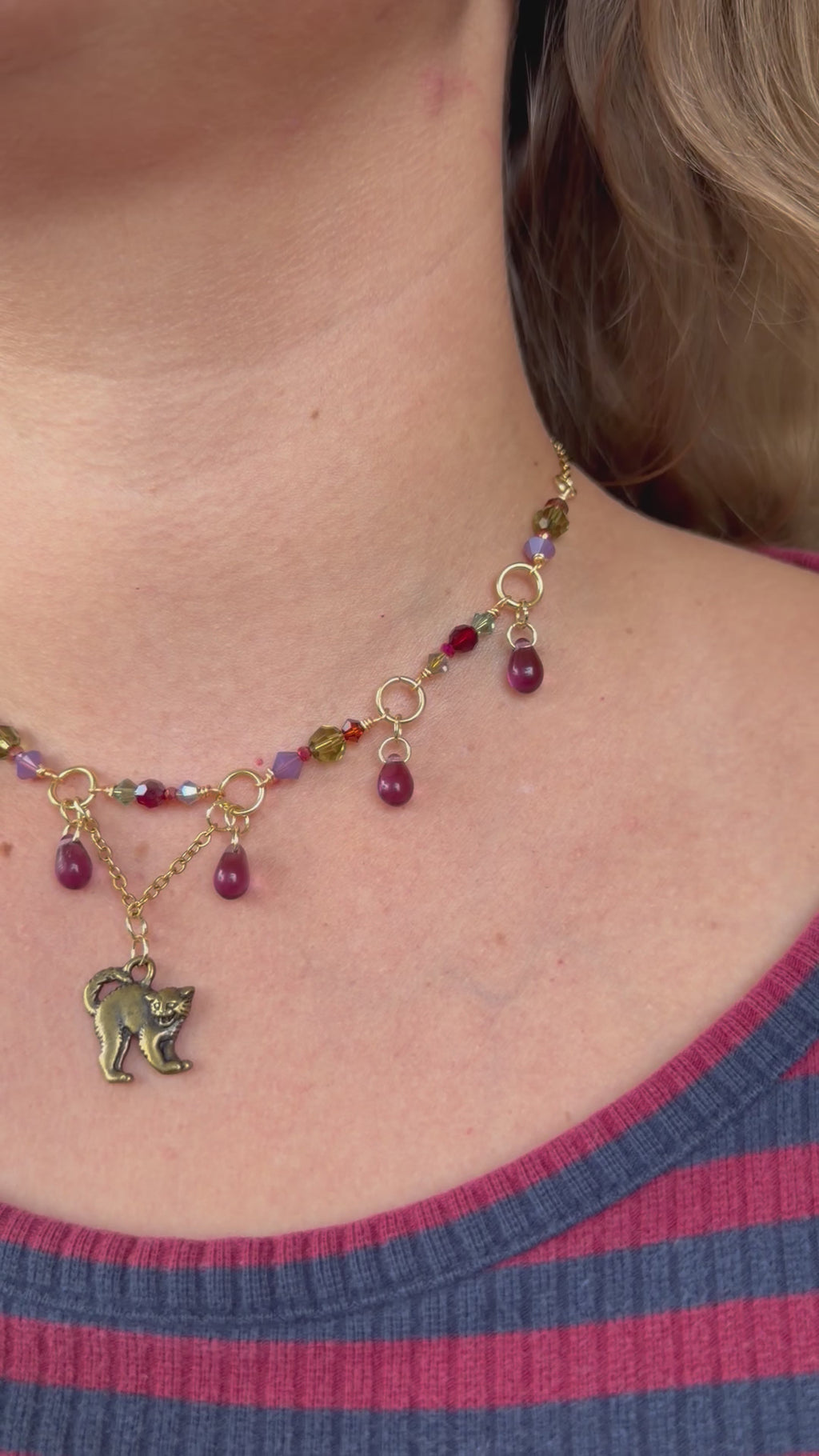 Here Kitty Kitty Necklace