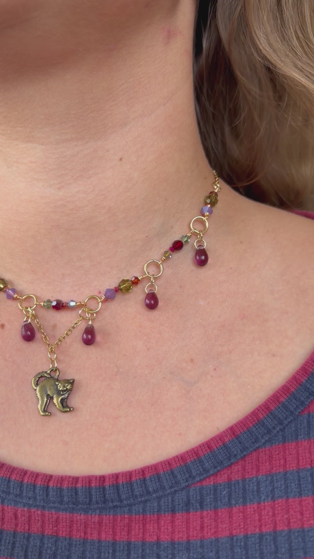 Here Kitty Kitty Necklace